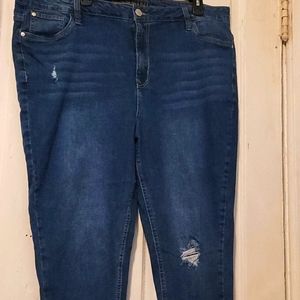 Massini torn detail jeans, size 22